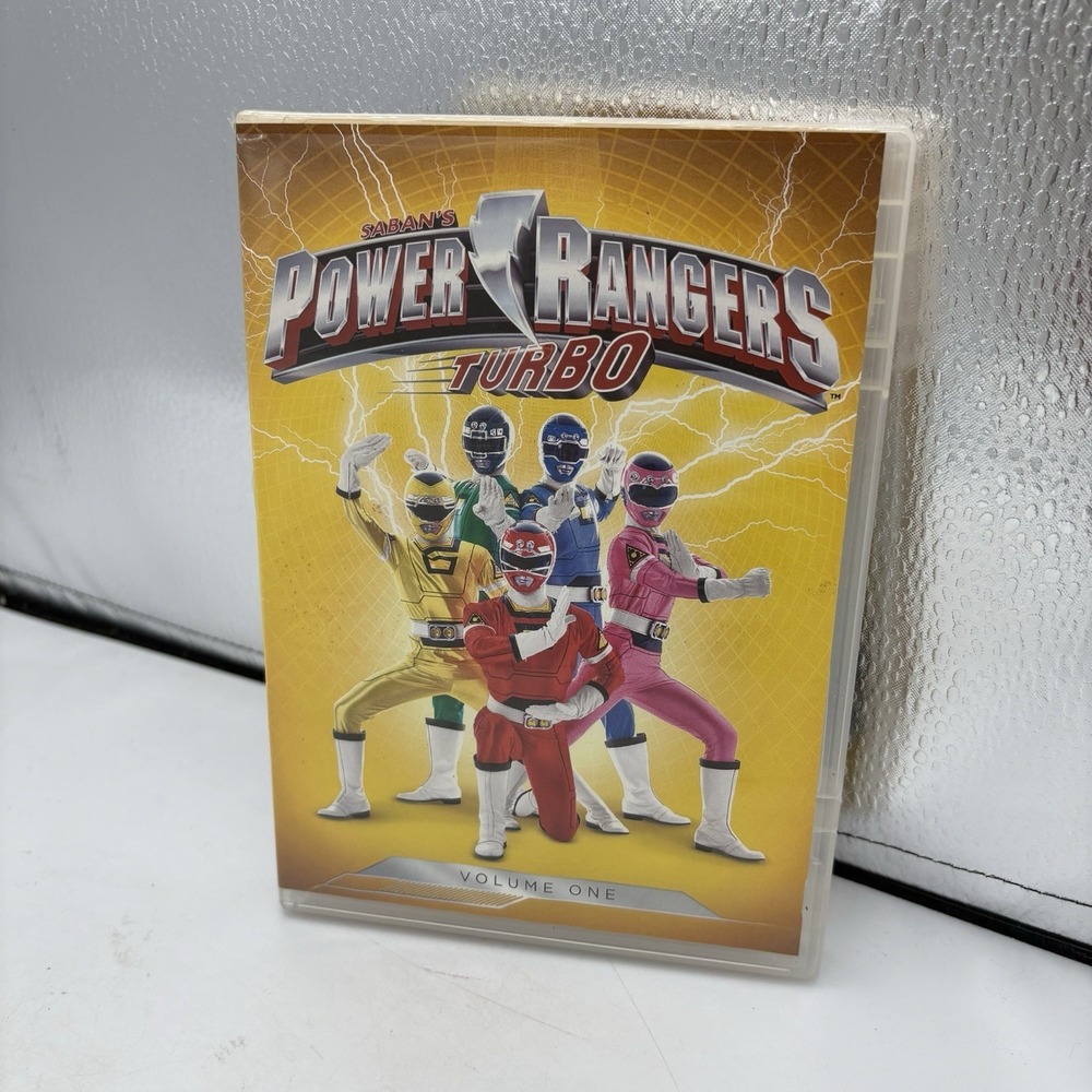 Vintage Power Rangers Turbo DVD Set of 3 Discs Shout Factory Volume 1 One 1997